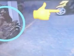 Parkiran Minimarket Jalan Arif Rahman Hakim Surabaya, Ditinggal Belanja, Honda Beat Street Hilang Dicuri
