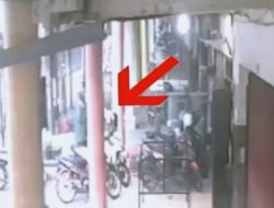 Aksi Pelaku Curanmor Terekam CCTV di Rungkut Mapan Surabaya: Bahaya.! Pria Datang Jalan Kaki, Pulang Bawa Motor Vario