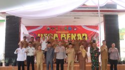 Desa Trimomukti Resmi Jadi Desa BENAR, Polres Lampung Selatan Perkuat Gerakan Perang Melawan Narkoba