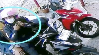 Aksi Pelaku Terekam CCTV: Honda Beat Warna Hitam Hilang Dalam Sekejap di Ngagel Jaya Surabaya 6