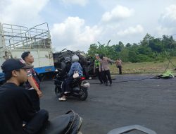 Tabrakan Beruntun 3 Truk Fuso di Jalinsum Penengahan, 2 Orang Tewas dan 3 Luka-Luka Diduga Akibat Rem Blong
