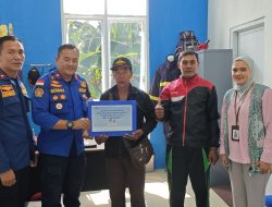 Rumah di Desa Titiwangi Candipuro Ludes Terbakar Akibat Korsleting, Damkarmat Lampung Selatan Salurkan Bantuan dari Bupati Lamsel 