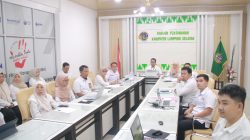 Kantor Pertanahan Lamsel Ikuti Desk Evaluasi Wawancara TPI ATR/BPN, Mantapkan Langkah Menuju WBBM