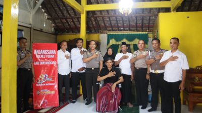 Hari Bhayangkara ke-80: Polres Tuban Tebar Kepedulian ke Keluarga Besar Polri 9