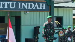 Kodim 1714/Puncak Jaya Gelar Korps Rapot Pindah Satuan dan Penerimaan Personel Baru