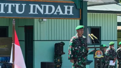 Kodim 1714/Puncak Jaya Gelar Korps Rapot Pindah Satuan dan Penerimaan Personel Baru 6