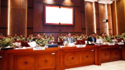 Panglima TNI dan Menhan RI Hadiri Raker Bersama Komisi I DPR RI 2