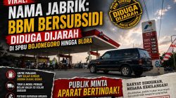 ‎Viral Nama Jabrik: BBM Bersubsidi Diduga Dijarah di SPBU Bojonegoro hingga Blora, Publik Minta Aparat Bertindak