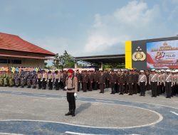 Hari Bhayangkara ke-80, Kapolres Lampung Selatan Pimpin Upacara dan Berikan Penghargaan kepada Tokoh Masyarakat