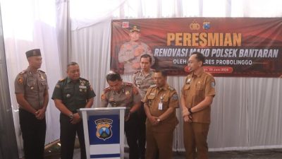 Kapolres Probolinggo Resmikan Renovasi Polsek Bantaran dan Besuk,Tekankan Optimalisasi Pelayanan Publik 6