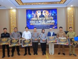 Sambut Hari Bhayangkara Ke-80, Bid Humas Polda Lampung Sukses Gelar Lomba Konten Kreatif Video AI