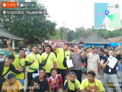 Gunung Anak Krakatau Status Siaga, Camat dan Bhabinkamtibmas Melakukan himbauan: Wisatawan Jangan Dekati Radius Gunung