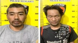 Polsek Menganti Menahan Dua Orang Pencuri Mesin Diesel, Polisi Tangkap Pelaku di Surabaya