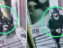 Terekam CCTV Saat Beraksi Maling Motor Kedung Mangu Surabaya