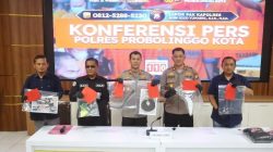 Polres Probolinggo Kota Amankan 5 Tersangka Pelempar Bondet di Mayangan