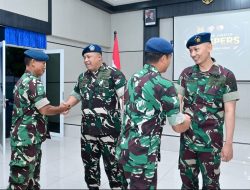 Komandan Lanud Sjamsudin Noor Pimpin Sertijab Kadispers, Tegaskan Pembinaan Personel sebagai Pilar Kekuatan Satuan