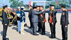 Panglima TNI Hadiri Peringatan HUT Ke-80 Bhayangkara, Perkuat Sinergi TNI-Polri