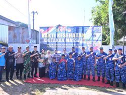 Lanud Sultan Hasanuddin Gelar Khitanan Massal Peringati Hari Bakti ke-79 TNI AU di Takalar