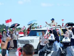 Panglima TNI Hadiri Peresmian Lima Bendungan oleh Presiden RI