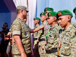Wapang TNI dan Menhan RI Tinjau Yon TP di Jawa Timur, Pastikan Kesiapan Operasional Satuan