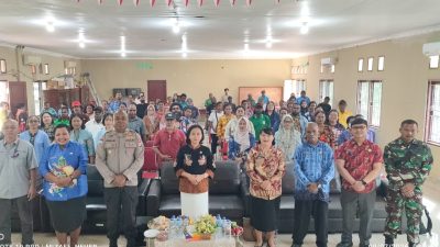 Babinsa Koramil Kuala Kencana Hadiri Sosialisasi PHBS dan Pencegahan HIV/AIDS 6