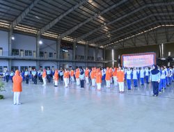 Olahraga Bersama Warnai Peringatan HUT Ke-38 Yasarini di Lanud Sultan Hasanuddin