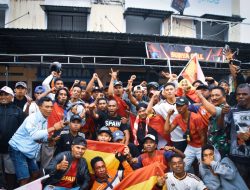 Kodim 1710/Mimika Gelar Nobar Final Piala Dunia 2026 di Tiga Lokasi Bersama Masyarakat