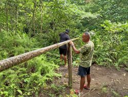 Hadirkan Harapan Baru : Program TNI Manunggal Air Bersih Capai Progres 70 Persen Pada Kegiatan TMMD Ke-129 Kodim 1807/Sorong Selatan