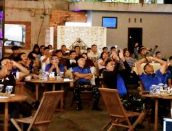 Semarak Nobar Gembira Final Piala Dunia 2026, Lanud Sultan Hasanuddin Pererat Kebersamaan