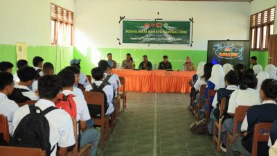 Bentengi Generasi Muda dari Paham Radikal, Satgas TMMD Ke-129 Kodim 1505/Tidore Gelar Sosialisasi di SMA Negeri 6 Haltim 9