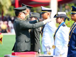 Panglima TNI Lantik 734 Perwira Prajurit Karier TNI TA 2026