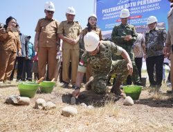 Peran Aktif TNI Dalam Percepatan Pembangunan Di Maluku Utara TNI Hadir Dalam Peletakan Batu Pertama Relokasi Permukiman Nelayan Sidangoli Dehe