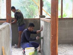 Pembangunan Rumah Ke-1 Type 36 Semi Permanen Capai 68 Persen, Satgas TMMD Ke-129 Kodim 1807/Sorong Selatan Terus Wujudkan Hunian Layak bagi Masyarakat
