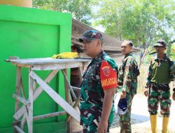 Pastikan Seluruh Sasaran Rampung Tepat Waktu, Dansatgas TMMD ke-129 Kodim 1505/Tidore Awasi Langsung Progres Pembangunan