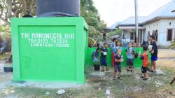 Senyum Anak-Anak di Tengah Air Bersih, Bukti Nyata TMMD Hadir untuk Warga