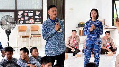 Dari Rasa Ingin Tahu Hingga Cita-Cita, Lanud Sjamsudin Noor Dekatkan Dunia TNI AU Dengan Siswa SRMP 20 Budi Luhur 6