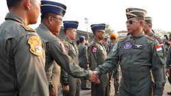 Panglima TNI Tinjau Kesiapan Alutsista Demo Udara HUT Ke-81 RI