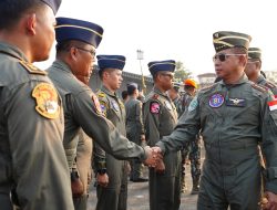 Panglima TNI Tinjau Kesiapan Alutsista Demo Udara HUT Ke-81 RI