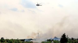 Menembus Asap Karhutla Kalsel, Personel Lanud Sjamsudin Noor dan Kekuatan Udara Bergerak, Heli TNI AU dan Gabungan Dikerahkan, Wujud Negara Hadir