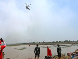 Api Belum Usai Perjuangan Berlanjut, Satgas Irigasi Lanud Sjamsudin Noor Terus Perkuat Upaya Padamkan Karhutla Kalsel Optimalkan Air Hingga Dinginkan Lahan Gambut