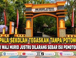 ‎Kepala Sekolah Tegaskan Tanpa Potongan, Tapi Wali Murid Justru Dilarang Sebar Isu Pemotongan