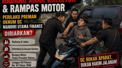 Hadang Anak Kreditur & Rampas Motor: Perilaku Preman Oknum DC Mandiri Utama Finance Dibiarkan? 6