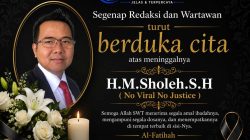 Segenap Redaksi & Wartawan Media Online transpos.id Turut Berdukacita Atas Wafatnya H.M.Sholeh.S.H 2