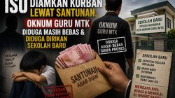 ‎Isu” Diamkan Korban Lewat Santunan, Oknum Guru MTK Diduga Masih Bebas & Diduga Dirikan Sekolah Baru