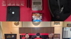 Residivis Rangkah Kecamatan Tambak Sari Ditangkap Polrestabes Surabaya, SatResnarkoba Sita 14 Poket Sabu