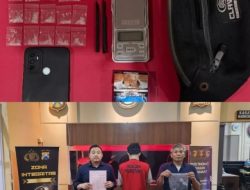 Residivis Rangkah Kecamatan Tambak Sari Ditangkap Polrestabes Surabaya, SatResnarkoba Sita 14 Poket Sabu
