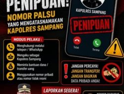 AKBP Anang Hardiyanto Menghimbau Warga Sampang Abaikan Pesan Minta Uang Mengatasnamakan Kapolres Sampang