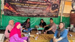 Kepala Desa H. Nur Huda Silahturahmi ke H. M. Shamsul Arifin Penasehat (KWI) Komunitas Wartawan Indonesia, sekaligus Penasehat MADAS Sedarah, Komunikasi dan sinergi