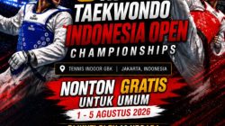 Tak Sekadar Meraih Poin Olimpiade, Indonesia Open menjadi Momentum PBTI Membangun Legacy Taekwondo Indonesia