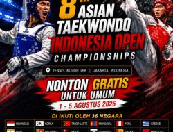 Tak Sekadar Meraih Poin Olimpiade, Indonesia Open menjadi Momentum PBTI Membangun Legacy Taekwondo Indonesia
